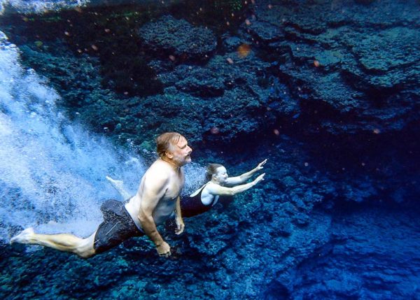 Blue Holes Two At Sea