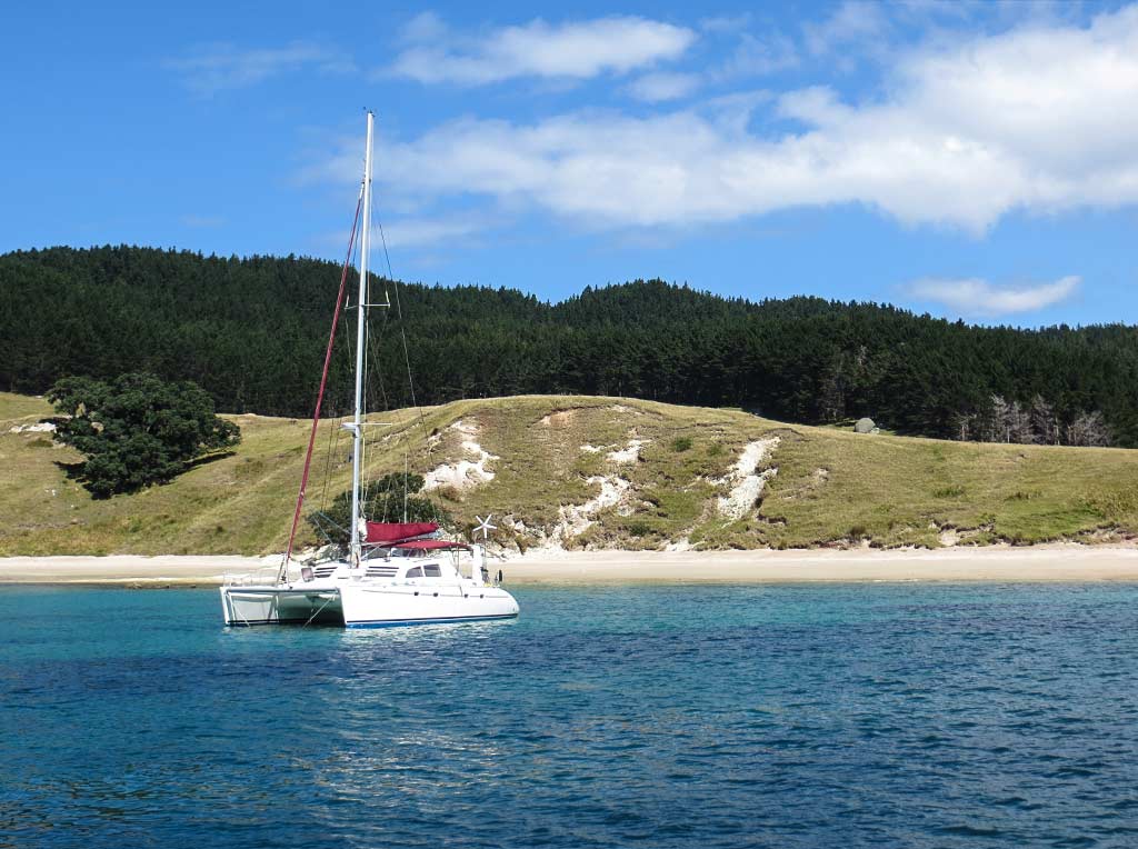 Great Mercury Island’s Coralie Bay (North Island, New Zealand) – Two At Sea