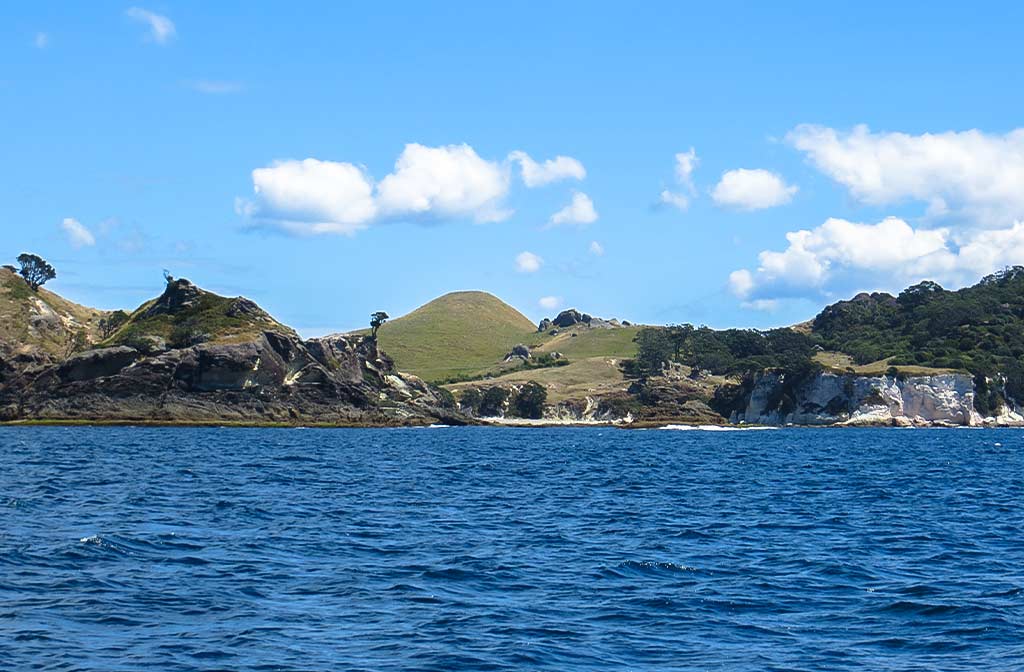 Great Mercury Island’s Coralie Bay (North Island, New Zealand) – Two At Sea